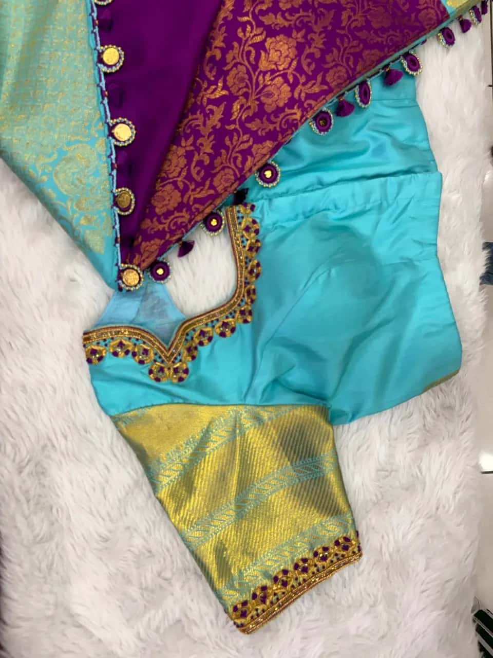 Designer blouse custom stitching by Jodi Studio Bangalore